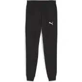 Puma Urheiluhousut 'TeamGoal' musta / valkoinen