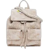 Desigual Reppu - - Sierra Prisa Mini Reppu - Kukallinen - Brodeeraus - Beige