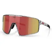 Bliz P001 X-Large pyöräilylasit transparent dark grey/brown/red multi