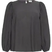 KAFFE CURVE Kcviva Blouse - Grey - 52