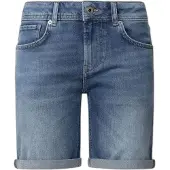 Pepe Jeans for woman. PL801182IC1 Short Poppy blue (27), Casual, Cotton, Denim