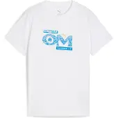 Puma Olympique De Marseille Ftblculture Tee Youth, koko 140 cm