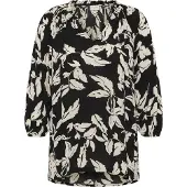 KAFFE CURVE Kctrine Ami Blouse - Black - 44