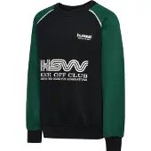 Hummel Oversized Crew Paita, Dark Green, 158-164