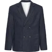 Casual Friday Cfedlund 0272 Linen Blazer - Navy - 54