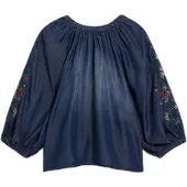 Desigual Pusero sininen denim / punainen / valkoinen