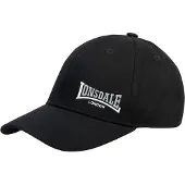 Lonsdale Lippalakki 'ENVILLE' musta / valkoinen