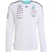 Adidas Mercedes-amg Petronas F1 Team Driver Authentic Pitkähihainen T-paita