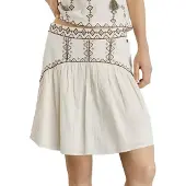 Pepe Jeans for woman. PL9011941 Denvery skirt white (XS), Casual, Cotton