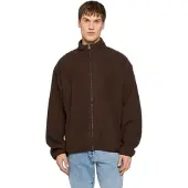 DEF Teddy Kokovetoketjullinen Collegepaita