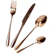 Homla Ruokailuvälinesarja | ABELE | kupari | 16 kpl | 951941, Stalo įrankių rinkinys | ABELE | varis | 16 dalių | 951941