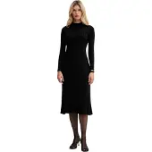 Pepe Jeans for woman. PL9537749 Carla dress black (L), Casual, Cotton, Long sleeve