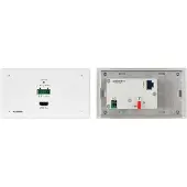 Kramer WP-789R/EU-80/86(W) WALL-PLATE RECEIVER OVER POE LONG-REACH HDBT (EU, UK, US-D) (50-80562090)