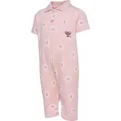 Hummel Hmlmini Reg Polo Bodysuit S/S - Pink - 98