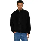 DEF Teddy Kokovetoketjullinen Collegepaita