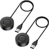 INF Garmin Fenix 5/6 Forerunner 935/945 laturi USB musta 2 kpl