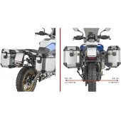 Givi Bmw F 900 Gs 2024 One-fit Monokey Cam-side Plo5145cam Sivulaukkujen Asennus