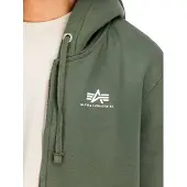 Alpha industries Perus Vetoketjuhuppari Oliivi M Miehet vihreä