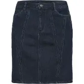 KAFFE CURVE Kcelisa Denim Skirt - Blue - 50
