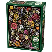 Cobble Hill Palapelit Flower Press: Happiness 1000 palaa, Cobble Hill