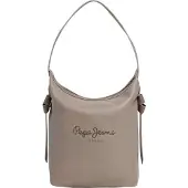 Pepe Jeans for woman. PL0300007 Caddy Code taupe bag (OSFA), Casual, Polyurethane