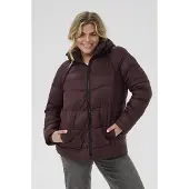 KAFFE CURVE Kcsusanna Jacket - Burgundy - 44