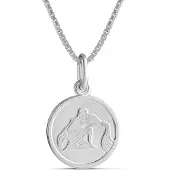 Top Gold hopeinen Vesimies horoskooppi riipus ketjulla 32 5702 0000