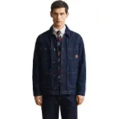 Gant Indigo Work Jacket - Blue - XL