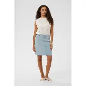 Cream Crlucy Skirt - Blue - 34