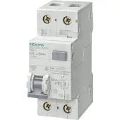 Siemens Yhdistelmäkatkaisija, automaattinen/PFI 300 mA C 13 A 1P+N 6 kA 5SU1656-7KK13