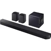 Samsung HW-Q990H 11.1.4 Dolby Atmos soundbar -äänijärjestelmä, langattomalla subwooferilla, Titan Black