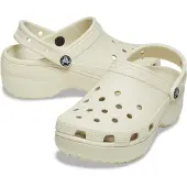 Crocs Classic Platform Clog W - Beige - 37/38