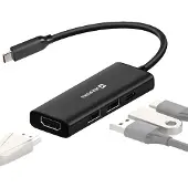 Swissten 4-in-1 USB-C telakka