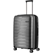 Travelite Air Base 4-pyöräinen vetolaukku 67 cm Laajennettava Harmaa