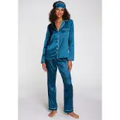 s.Oliver Pyjama petrooli / valkoinen