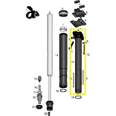 Crankbrothers Higline V2/7 125 Mm Varaosat
