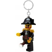 LEGO Iconic Kapteeni Brickbeard Avaimenperä + LED-valo