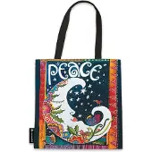 Paperblanks Peace Canvas Bag, Laurel Burch Collection by (Playful Creations)