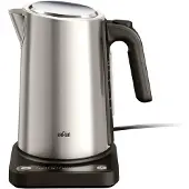 Braun Identity Collection WK 5205 -vedenkeitin, 1,7 l, 2200 W, musta/ruostumaton teräs