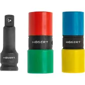 Högert Hylsysarja HT4R006; 1/2''; 3 kpl.