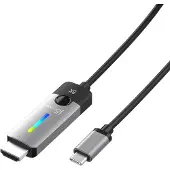 J5CREATE USB-C-HDMI-Kaapeli 2.1 8K - 1.8m