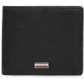Tommy Hilfiger Kukkaro 'Signature Plaque Bifold' musta