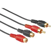 Ginza.se HA-43243 2x RCA -audiokaapeli, 10 m, musta