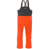 Grundens Full Share Bib Orange / Grey Medium