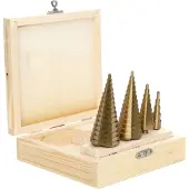 AWTOOLS Porrasporanterä AW41000; HSS; 4-39 mm; 4 kpl.
