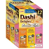 Inaba Dashi Delights Delicate hiutaleet Kanasekoitus - kissan märkäruoka - 12x40g