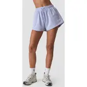 ICANIWILL Everyday Terry High Waist Shorts W Pale Blue