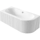REA Akryylikulmakylpyamme Orion Stripe Left 150cm