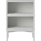Muuto Stacked Configuration 1 Yöpöytä - Yöpöydät Pu-lakattu Rakennekuitulevy Harmaa - STBSTC102