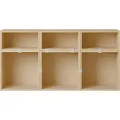 Muuto Stacked Configuration 5 Senkki - Sivupöydät & Apupöydät Tammi - STSBDC503